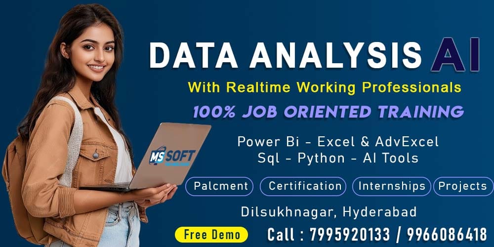 Data Analytics Training in Dilsukhnagar hyderabad