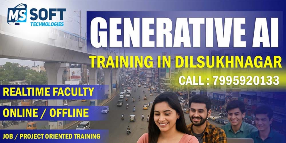 Generative AI Training in Dilsukhnagar