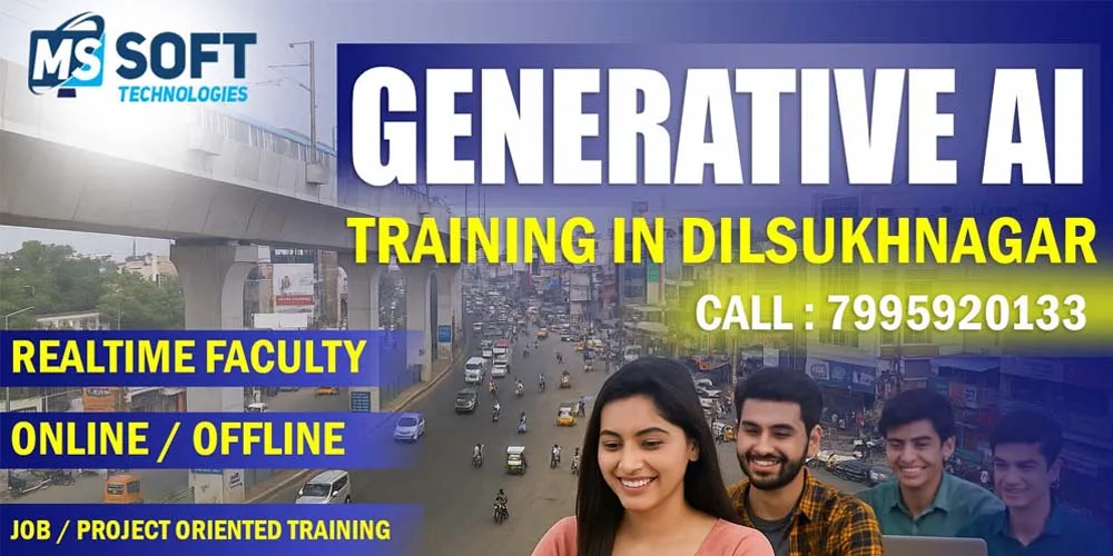 Generative AI Training in Dilsukhnagar