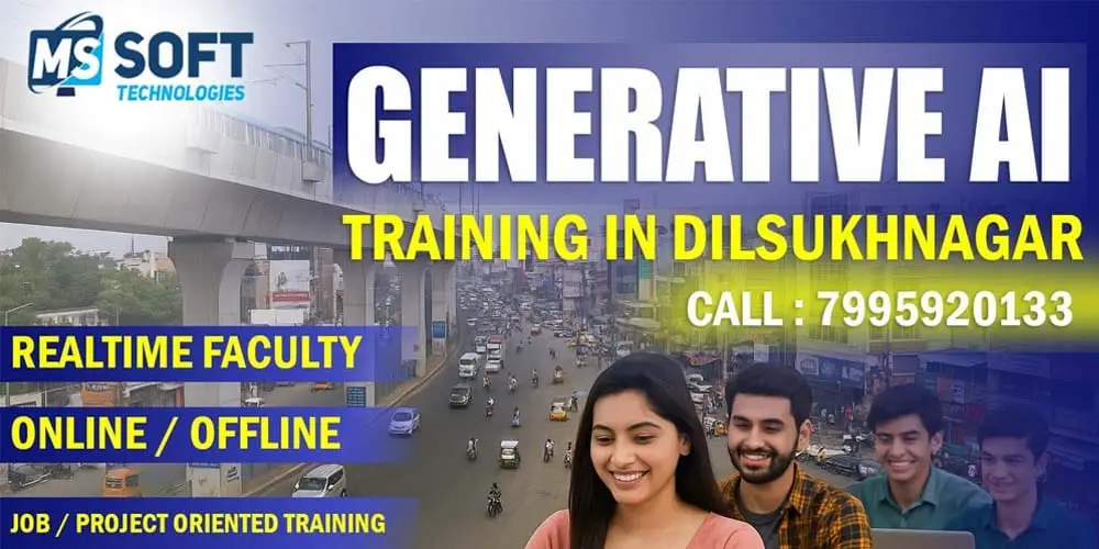 Generative AI Training in Dilsukhnagar