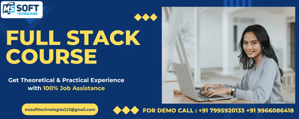 FULL STACK COURSE IN HYDERABAD